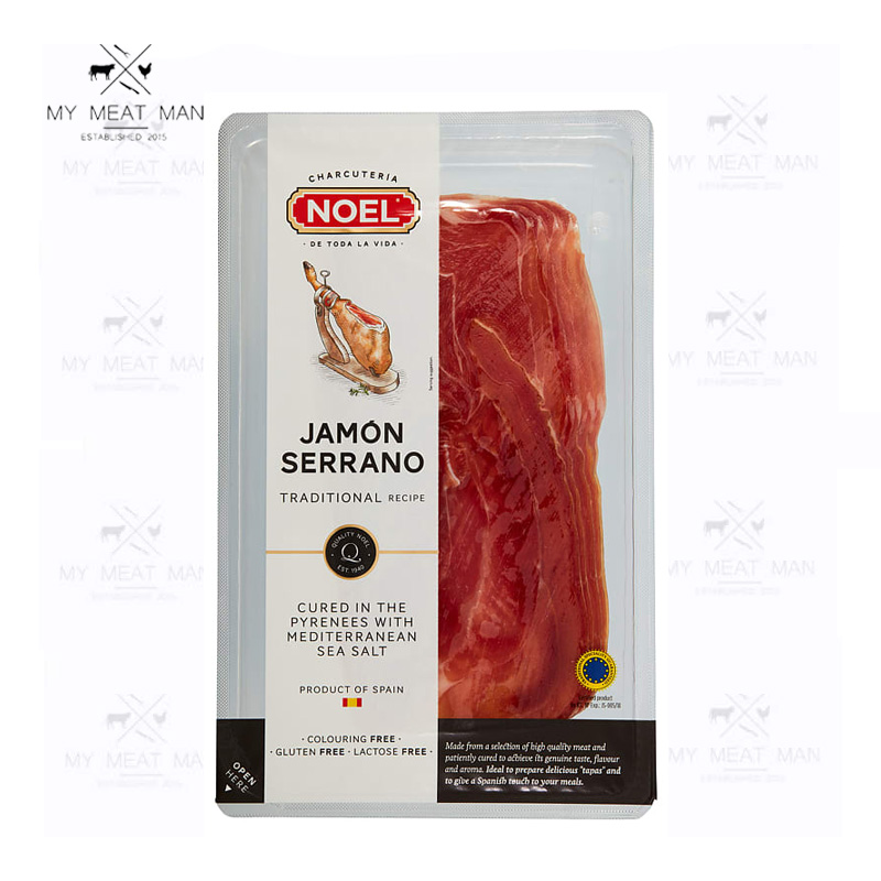 My Meat Man Product Spanish Noel Jamon Serrano Cured Ham 80 gm